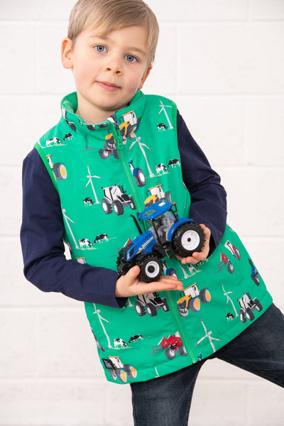 boys tractor gilet ireland