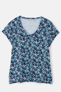 Lighthouse Ladies Ariana Tee - Navy Floral