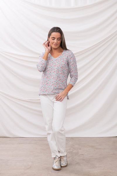 Lighthouse Ladies Ariana Top - Ditsy Floral