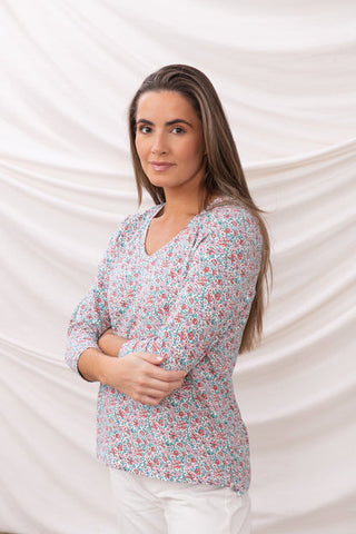 Lighthouse Ladies Ariana Top - Ditsy Floral