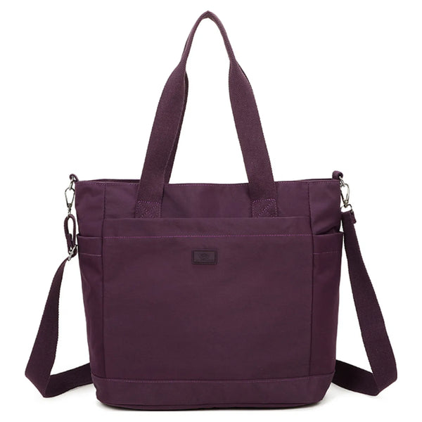 Air Supreme Bags D-400 Plain Colour Nylon Large Shoulder Bag Assorted