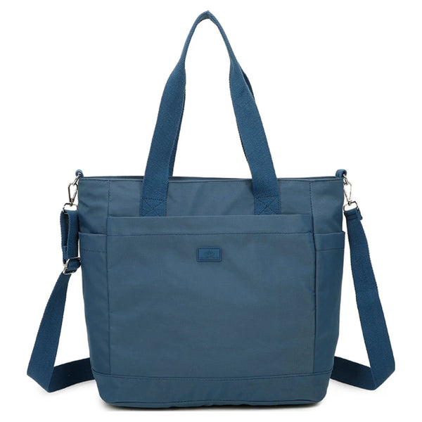 Air Supreme Bags D-400 Plain Colour Nylon Large Shoulder Bag Assorted