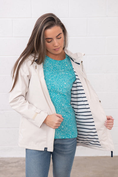 Lighthouse Ladies Beachcomber Jacket - Cream