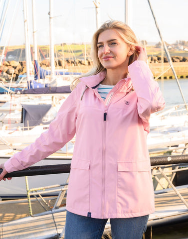 Lighthouse Ladies Beachcomber Jacket - Dusky Pink