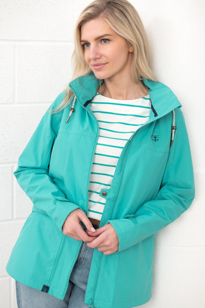 Lighthouse Ladies Beachcomber Jacket - Soft Teal