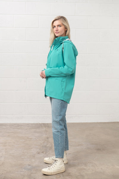 Lighthouse Ladies Beachcomber Jacket - Soft Teal