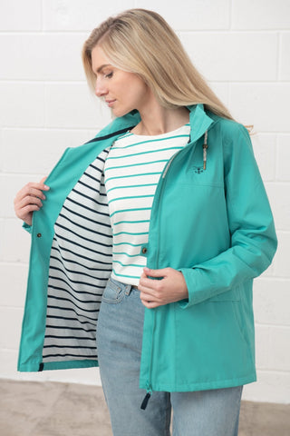 Lighthouse Ladies Beachcomber Jacket - Soft Teal