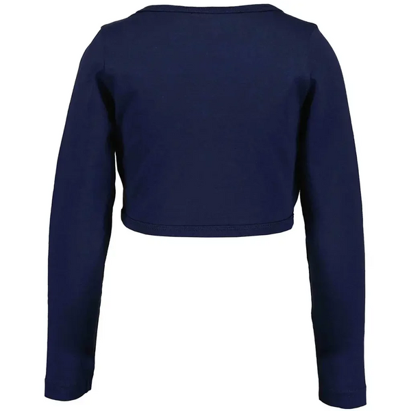 Blue Seven Girls' Knit Long Sleeve Bolero 717624 Ultramarine