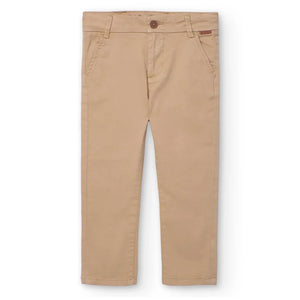 Boboli Boy's Stretch Satin Trousers 739021-7389 Beige