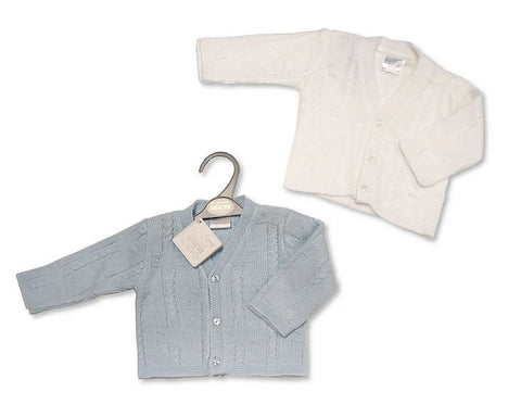 Nursery Time Knitted Baby Cardigan BW-10-575W