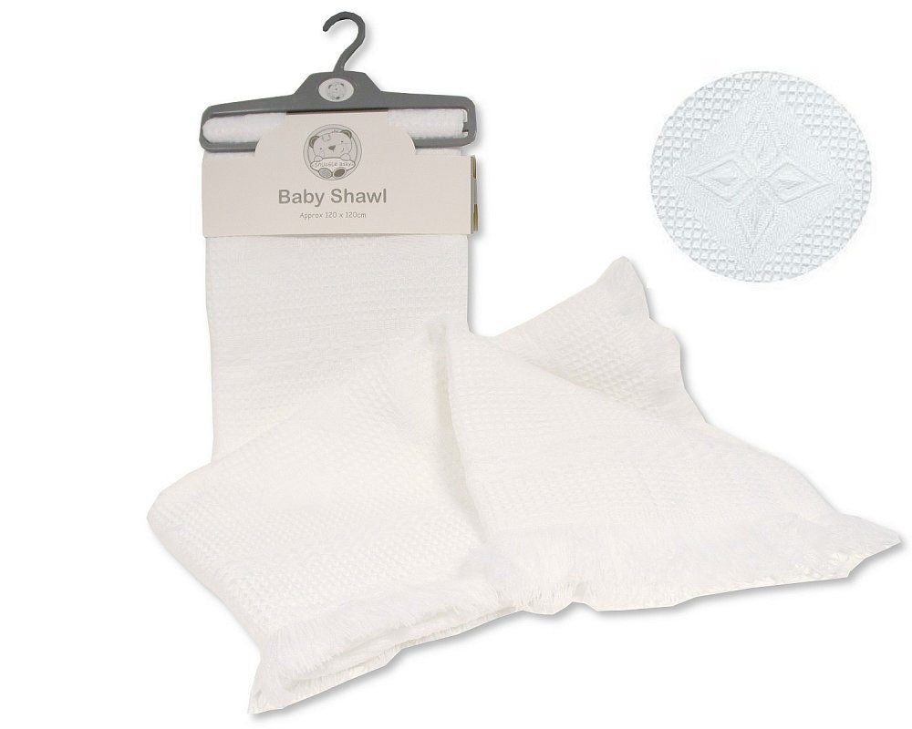 baby christening  shawl