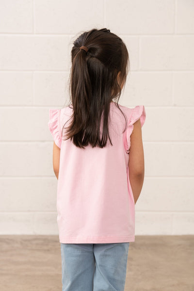 Little Lighthouse Causeway Swing Tee - Flower-Butterfly