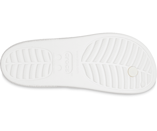 Crocs Classic Platform Flip White