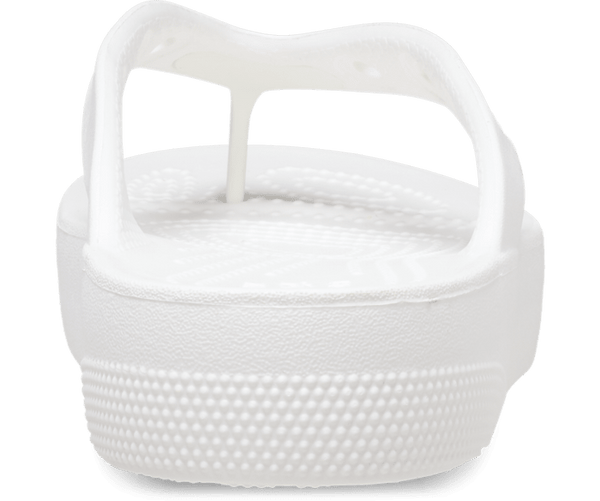 Crocs Classic Platform Flip White