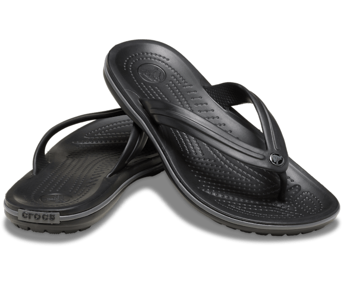 Crocs Flip Flops Crocband™ Flip Black-Slate Grey