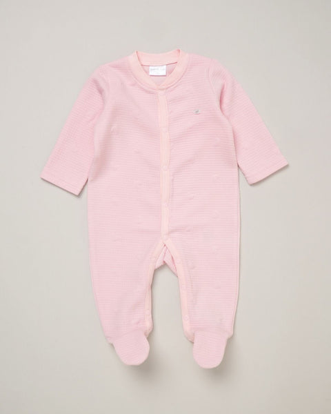 Rock A Bye Baby Baby Girls 3-Piece Dungaree Set E07817 Pink White