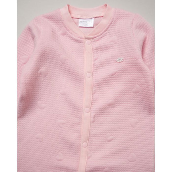 Rock A Bye Baby Baby Girls 3-Piece Dungaree Set E07817 Pink White