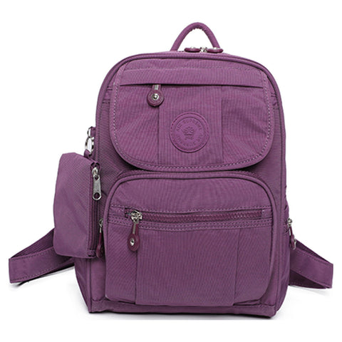 Air Supreme Bags Nylon Backpack D305AW24- Purple