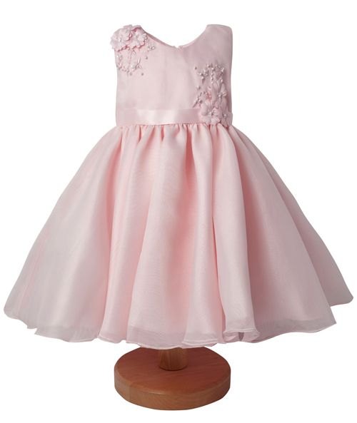 Sevva Girls Occassion Dress Baby Pink Elise