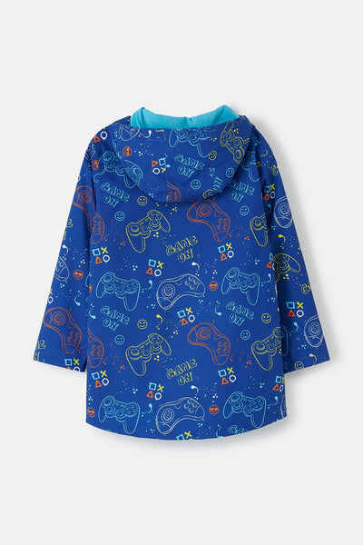 Little Lighthouse Ethan Jacket - Royal Gaming Print