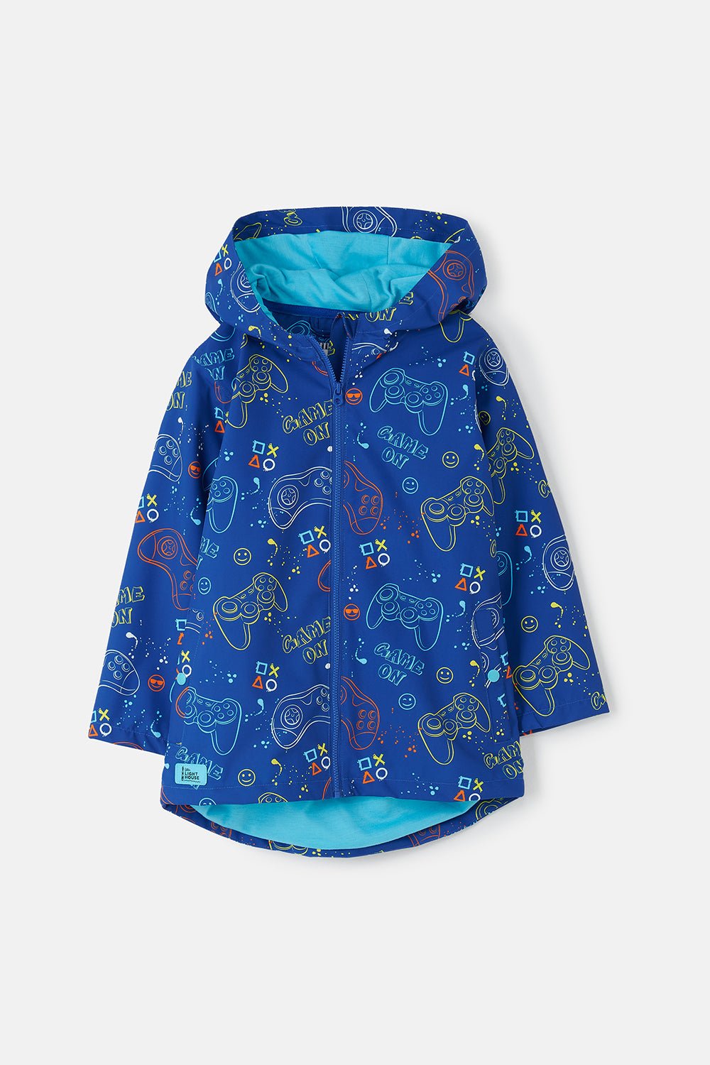 Little Lighthouse Ethan Jacket - Royal Gaming Print