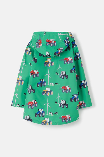 Little Lighthouse Ethan Jacket - Tractor Wind Turbine Print