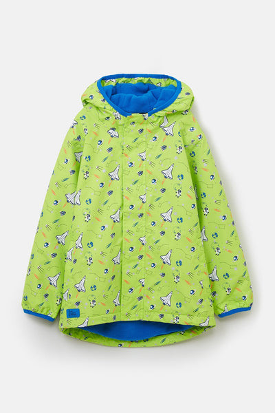 Little Lighthouse Finlay Boys Jacket - Lime Space