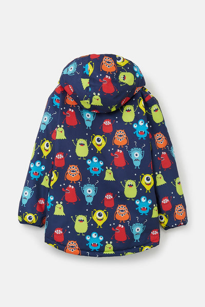 Little Lighthouse Finlay Boys Jacket - Monster Print