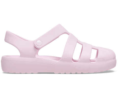 Crocs Classic Kid's Fisherman Sandal Pink Milk