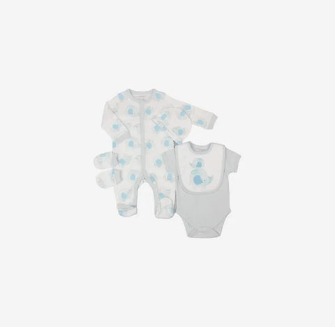 Watch Me Grow Baby  5 PIECE GIFT SET G13153 Elephant + baby