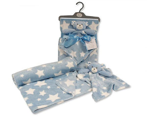 SnuggleBaby Comforter & Blanket  GP-25-1105 Blue