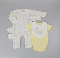 Watch Me Grow Baby 5 Piece Gift Set H13622 Happy Friends Lamb+Chick