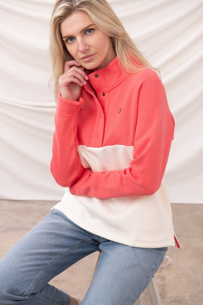 Lighthouse Ladies Haven Jersey - Coconut Deep Coral