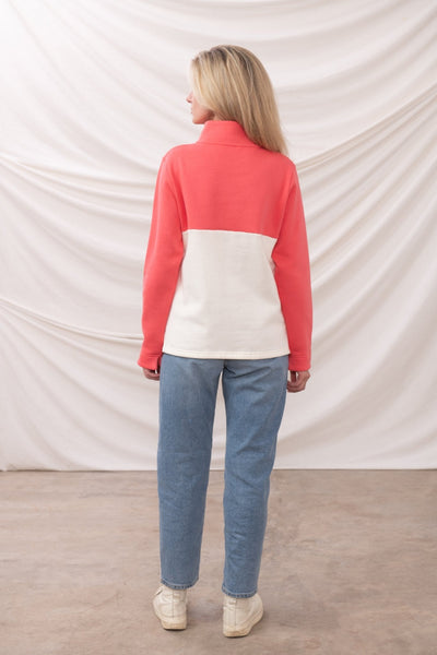Lighthouse Ladies Haven Jersey - Coconut Deep Coral