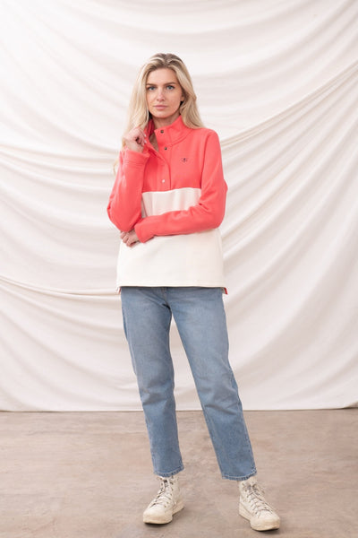 Lighthouse Ladies Haven Jersey - Coconut Deep Coral