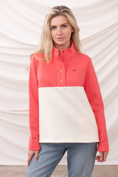 Lighthouse Ladies Haven Jersey - Coconut Deep Coral