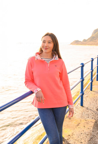 Lighthouse Ladies Haven Jersey Top - Coral