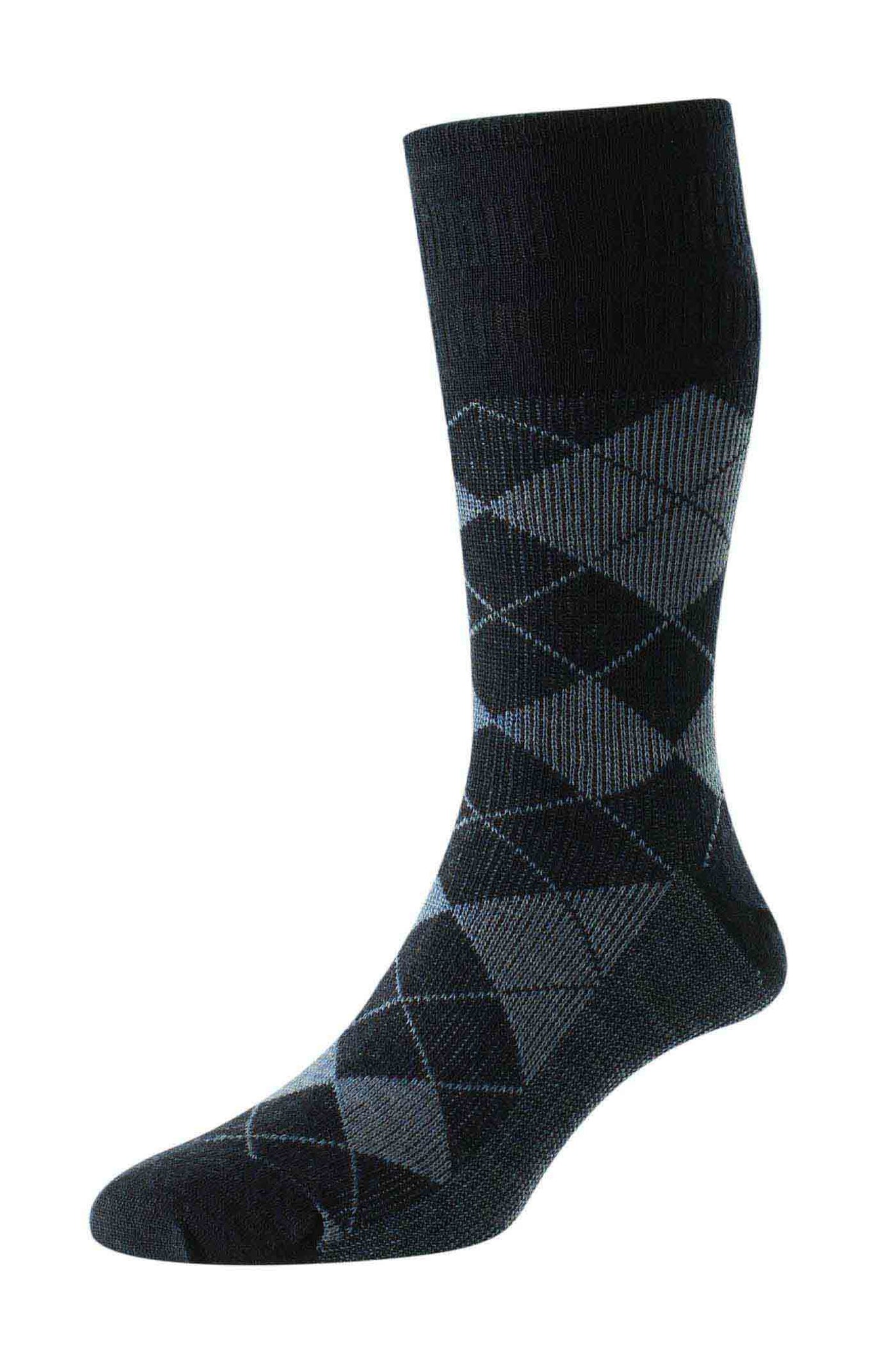 HJ Hall Argyle Softop® - HJ96 Men's Wool Softop® Socks