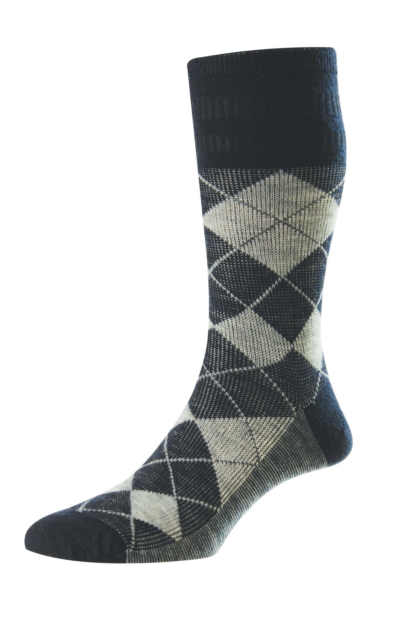 HJ Hall Argyle Softop® - HJ96 Men's Wool Softop® Socks