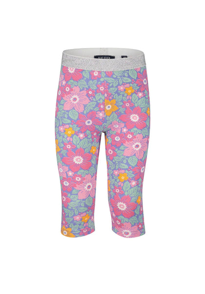 Blue Seven Girls' Capri Leggings 724742-4219 Pink Multi