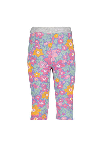 Blue Seven Girls' Capri Leggings 724742-4219 Pink Multi