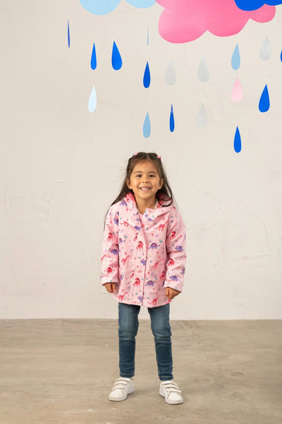 dinosaurs  girls  rain jacket