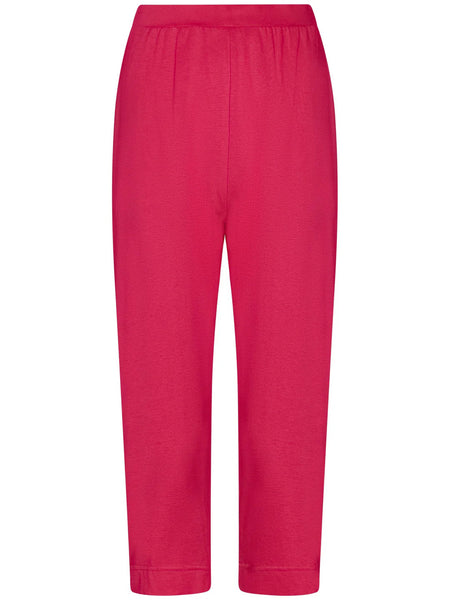 Rebelle Short Sleeve Pyjama Palm Springs  121261-618-1 Dark Pink