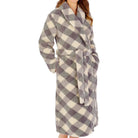 ladies  wrap style  dressing gown