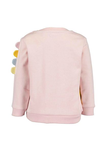 Blue Seven Infant Girl's Rainbow Sweatshirt 909048-4080 Rose