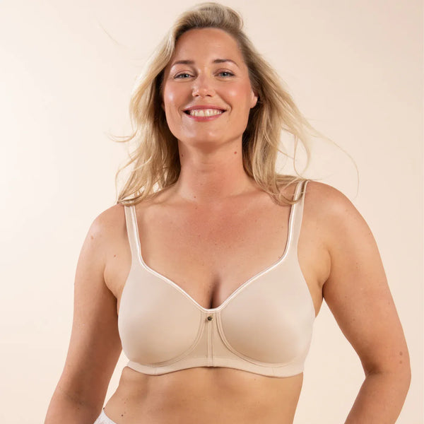 Voluptina Non Wired T Shirt Bra 808 White