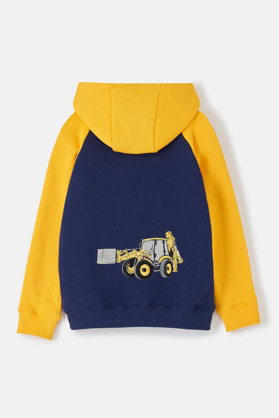 Little Lighthouse Boy's Jackson Full Zip Hoodie - Navy JCB