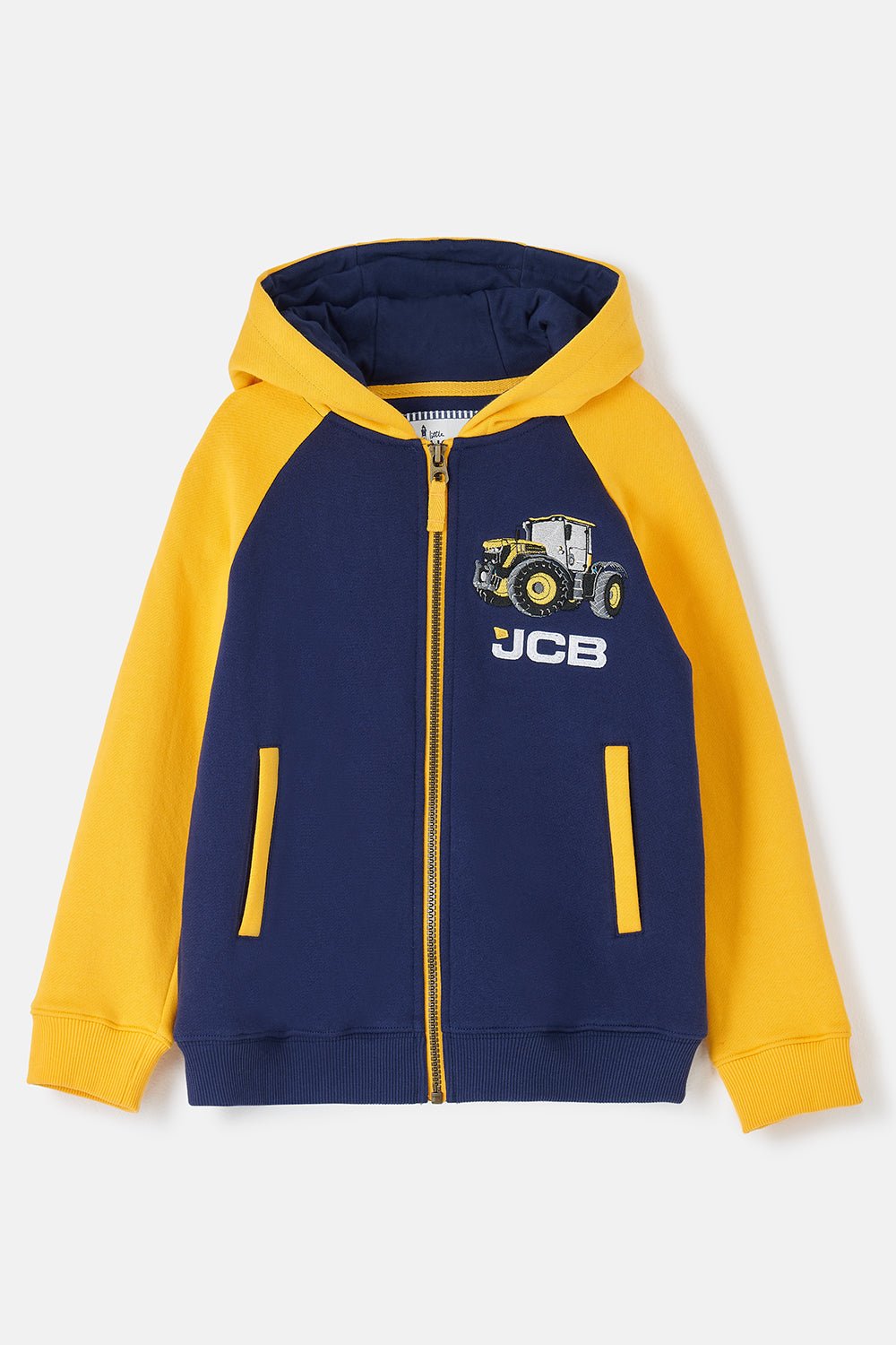 Little Lighthouse Boy's Jackson Full Zip Hoodie - Navy JCB