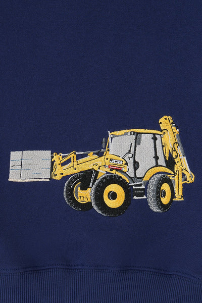 Little Lighthouse Boy's Jackson Full Zip Hoodie - Navy JCB