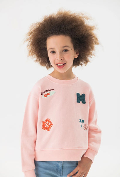 Boboli Girl's Fleece Sweatshirt 431132